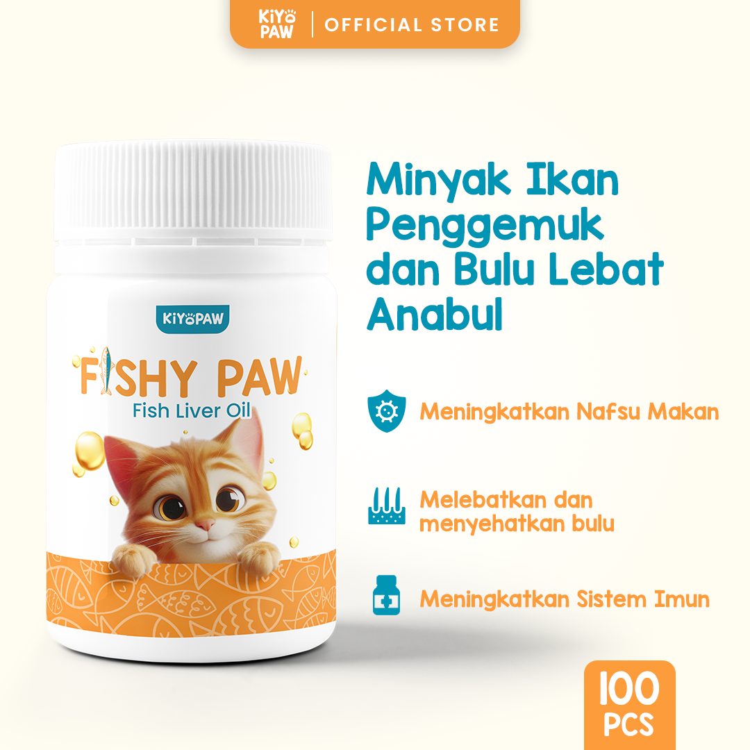FOTO UTAMA KIYOPAW Vitamin Fish Oil Minyak Ikan - Image 1